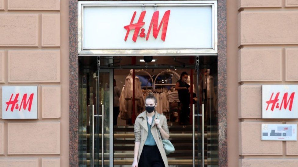 H&M store in Russia