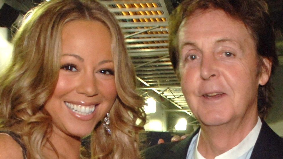 Mariah Carey and Sir Paul McCartney