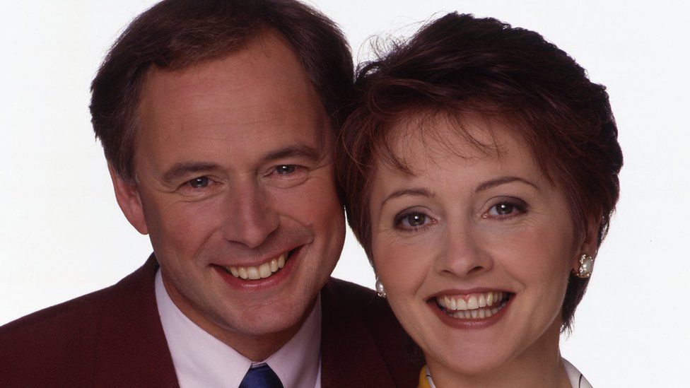 Nick Owen and Anne Diamond