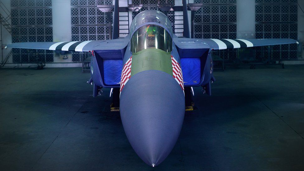 F-15E Strike Eagle in WW2 colours