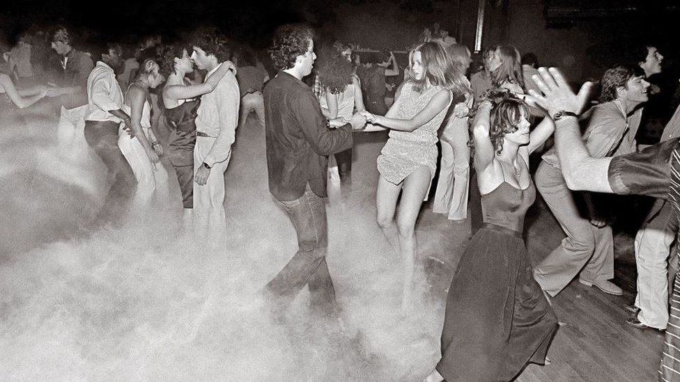 Ночной клуб Xenon в Нью-Йорке в 1979 году