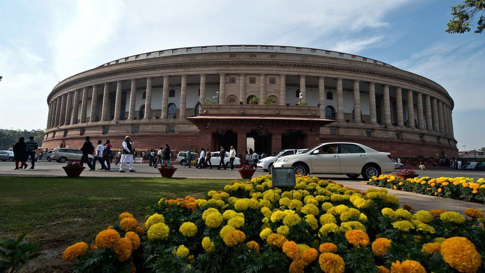 Picture of Indian parliament