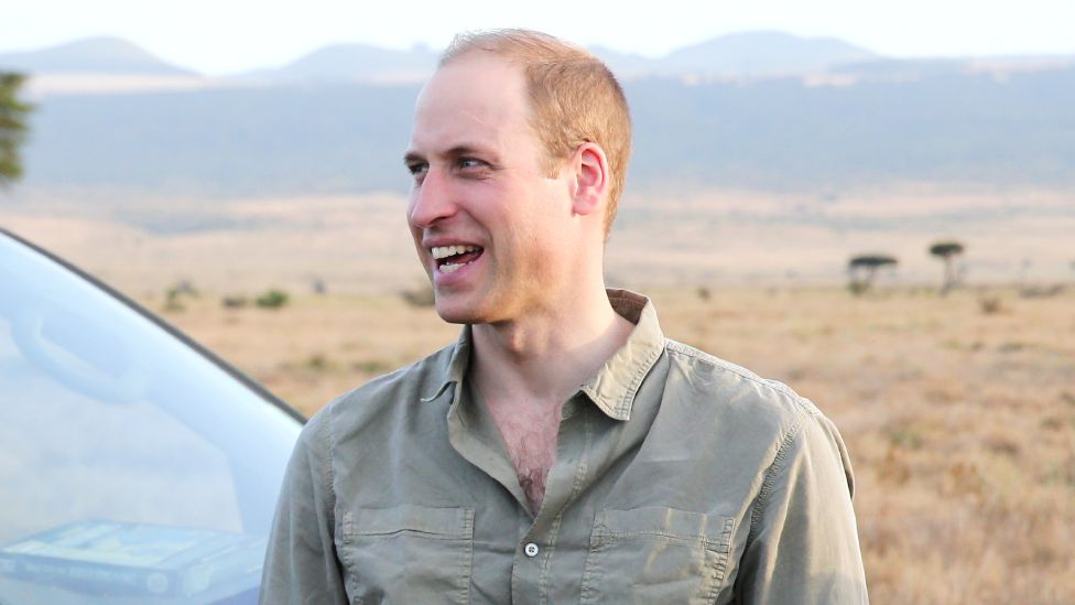 Prince William in Kenya
