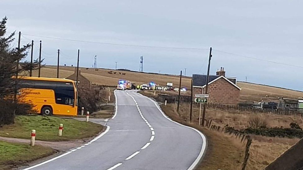 Woman who died in A90 Aberdeenshire crash named BBC News