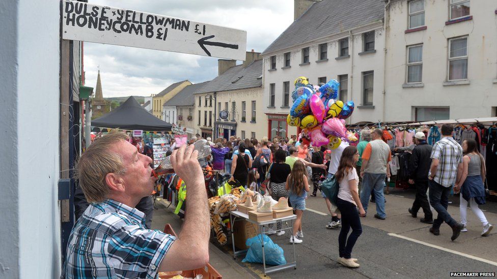 In pictures Auld Lammas Fair in Ballycastle, County Antrim BBC News