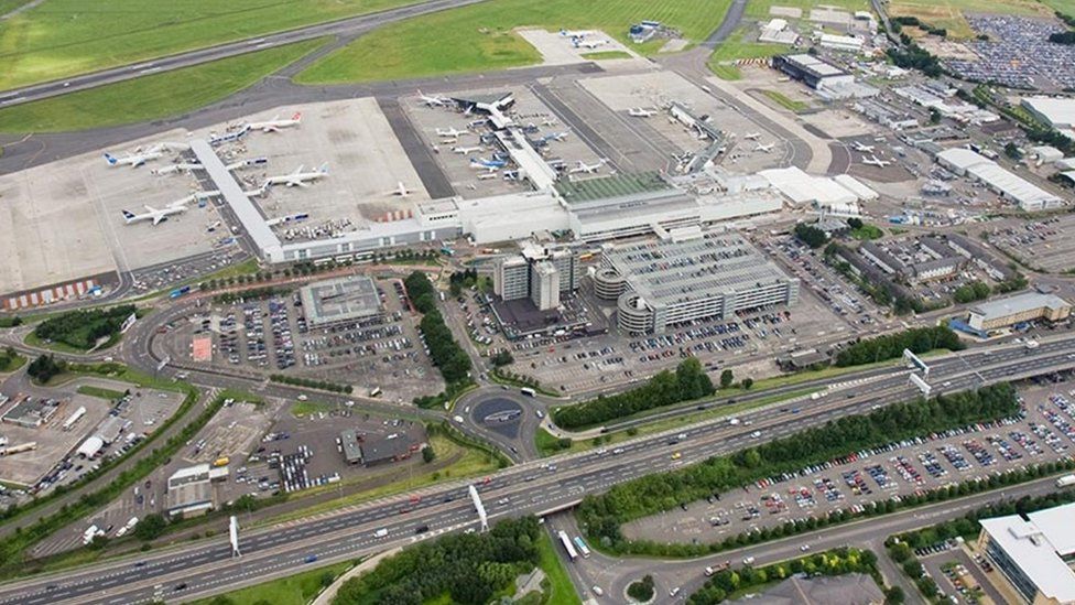 'record' January For Glasgow And Edinburgh Airports - Bbc News