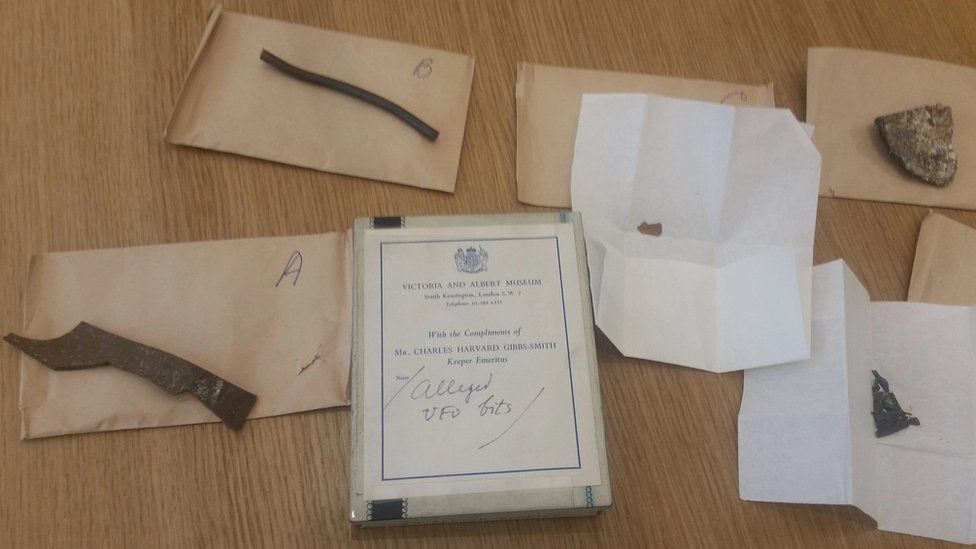 Silpho Moor 'UFO bits' found in Science Museum archive