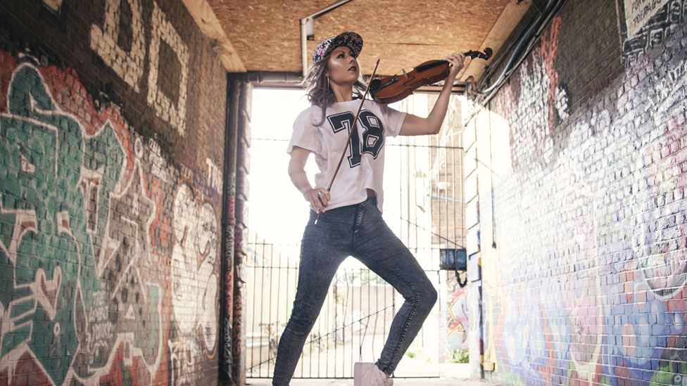 "The Grime Violinist" Tanya Cracknell has worked alongside Giggs, Lethal Bizzle, D Double E and JME