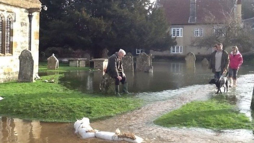 Charminster church holds first service since 2014 floods BBC News