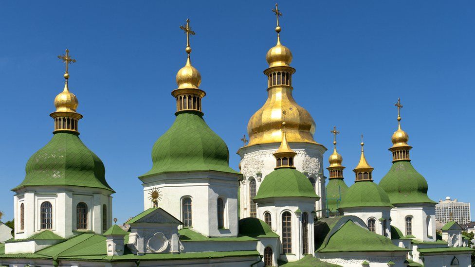 The St Sophia Cathedral in Kyiv