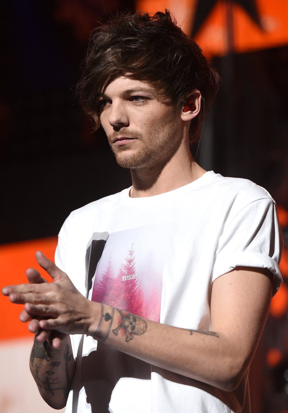 Louis on stage