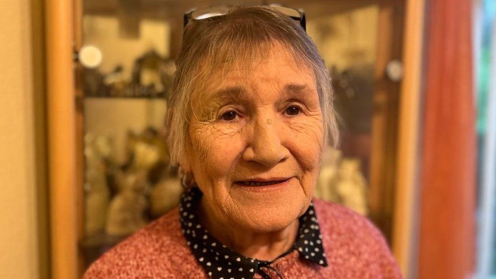 Freda Carson is the primary carer for her 83-year-old husband