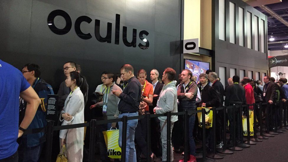 Oculus Rift queue