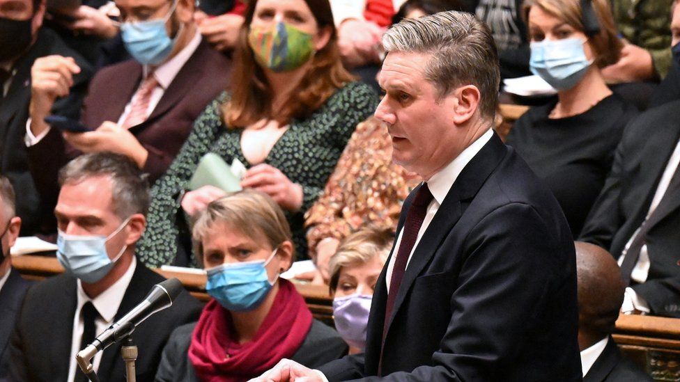 Keir Starmer at the dispatch box