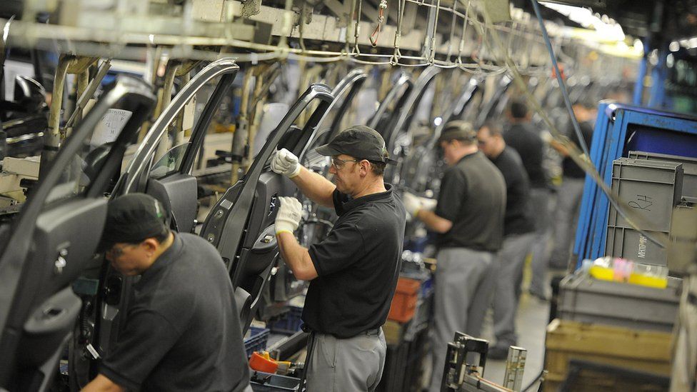 Workers at Nissan's Sunderland factory