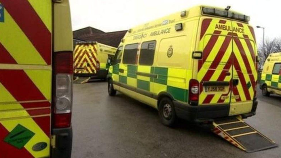 West Midlands Ambulance Service ambulance