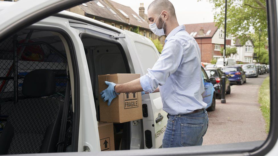 Used commercial vans in short supply as demand rises - BBC News