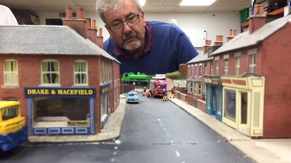 Layout at Orpington and District Model Railway Society