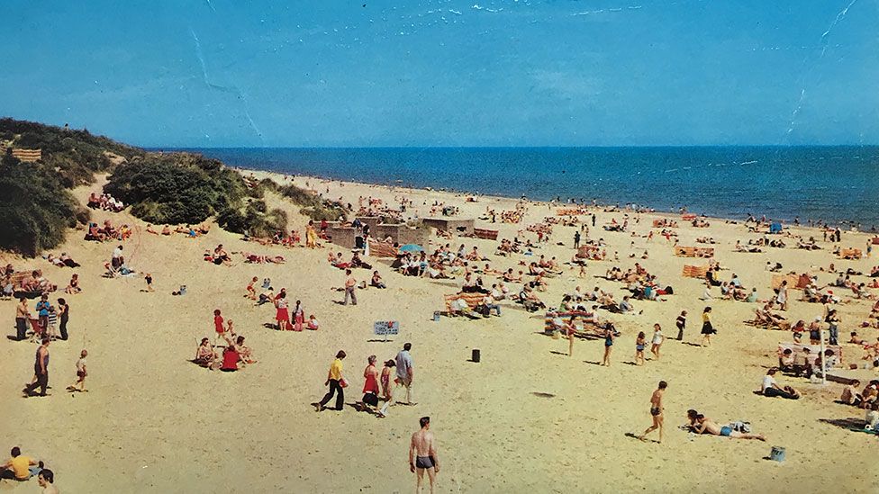 Hemsby beach c 1970
