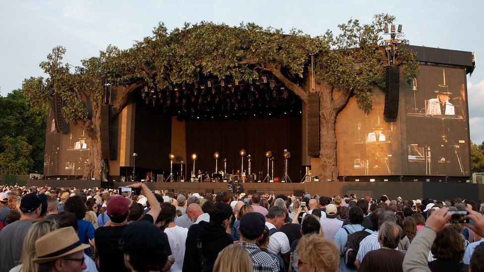 Hyde Park stage is set for Bob Dylan
