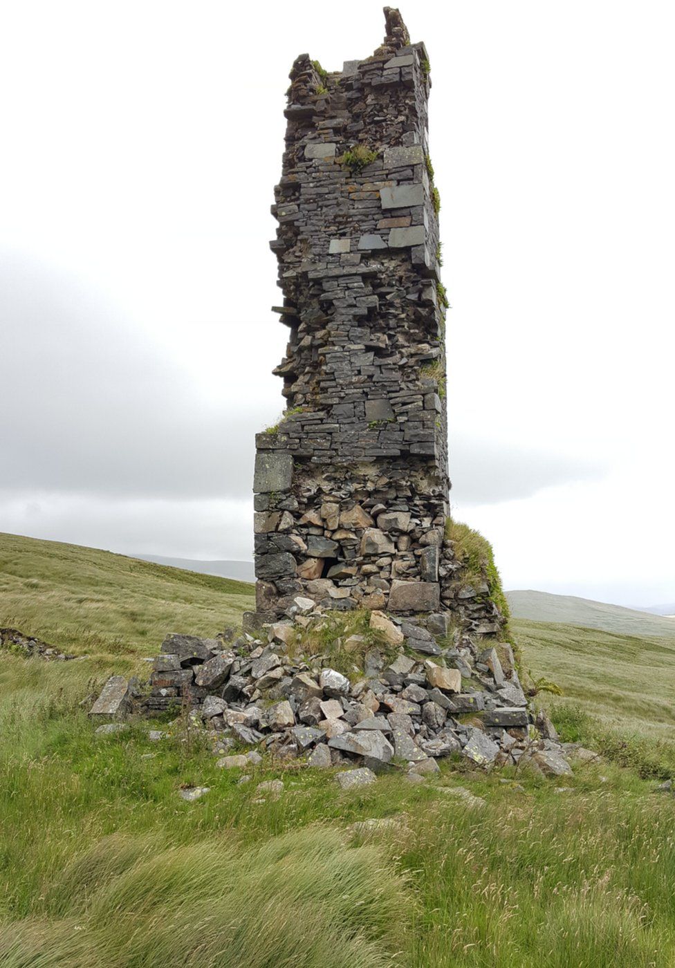 Unearthing the story of Scotland's industrial ghost village - BBC News