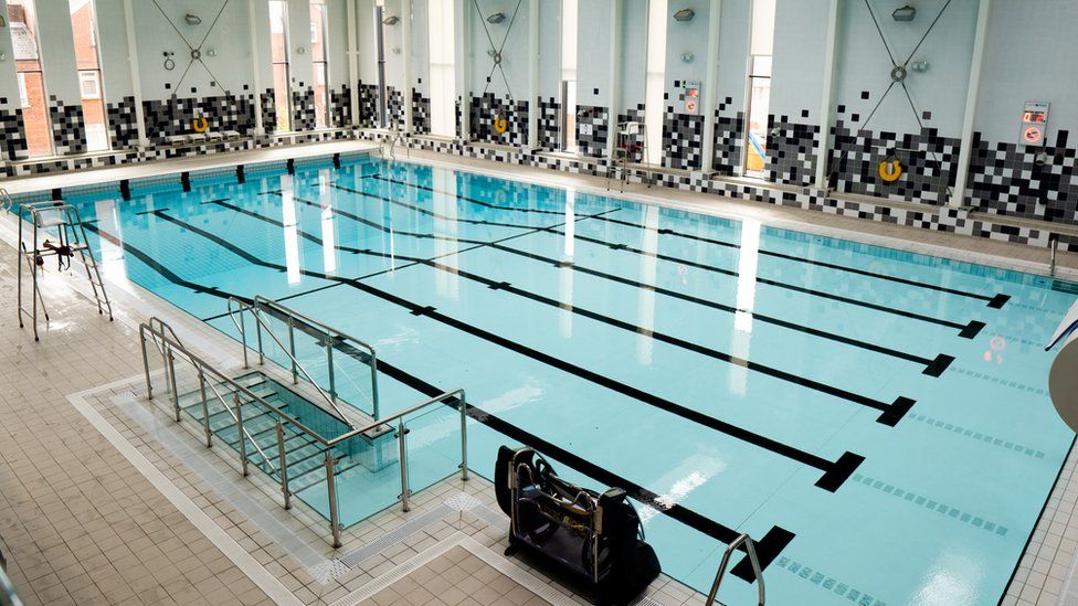 The new six-lane swimming pool in the Templemore Baths site