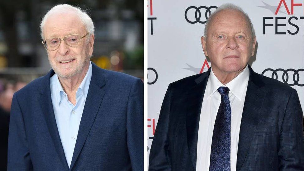 Sir Michael Caine and Sir Anthony Hopkins
