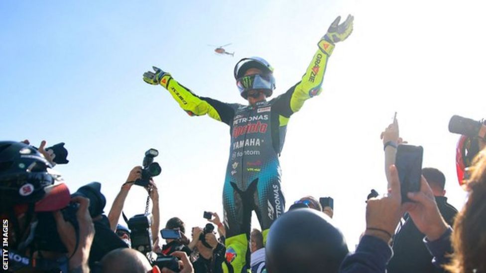 Valentino Rossi: MotoGP legend retires after 10th-place finish in final ...