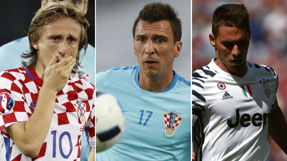 Luka Modric, Mario Mandzukic and Marko Pjaca are all ex-Dinamo players