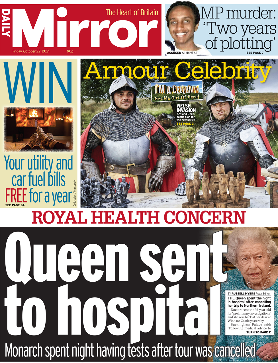 Daily Mirror 22 Oct