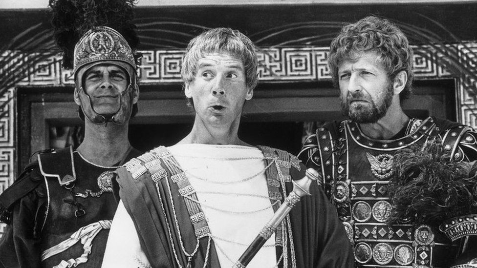 John Cleese, Michael Palin and Graham Chapman in Monty Python's Life of Brian