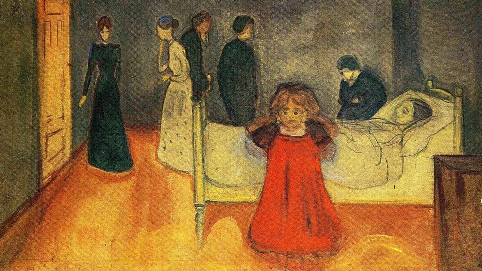 Edvard Munch's The Dead Mother and The Child