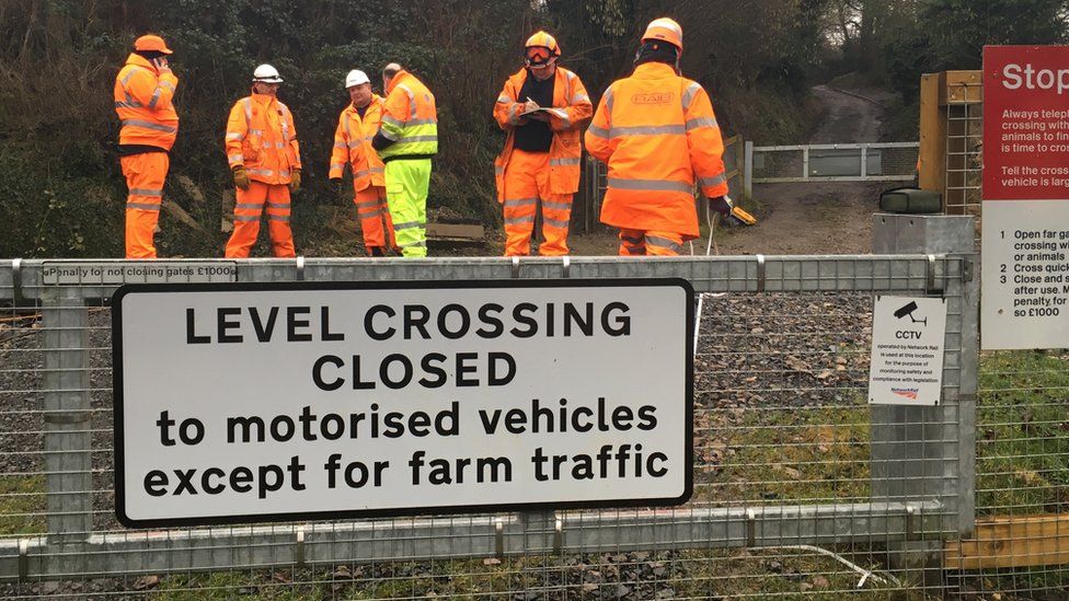 Train Line Reopens After Level Crossing Death c News