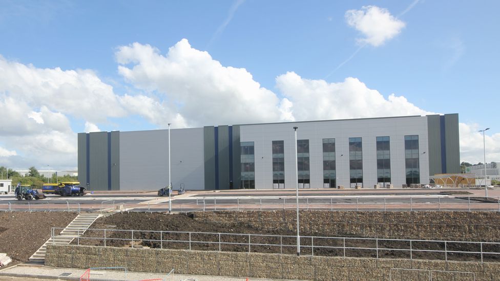 The new Danish Crown processing facility in Kingsway, Rochdale