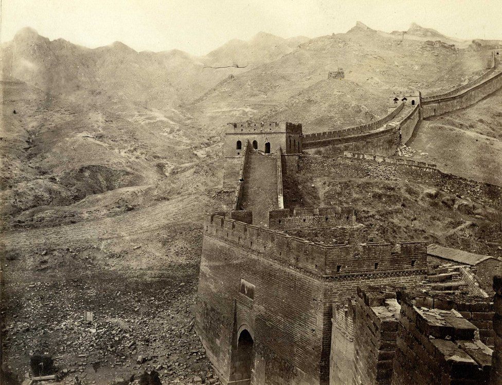 Thomas Child. No. 142. Great Wall of China. 1870s. Albumen silver print.