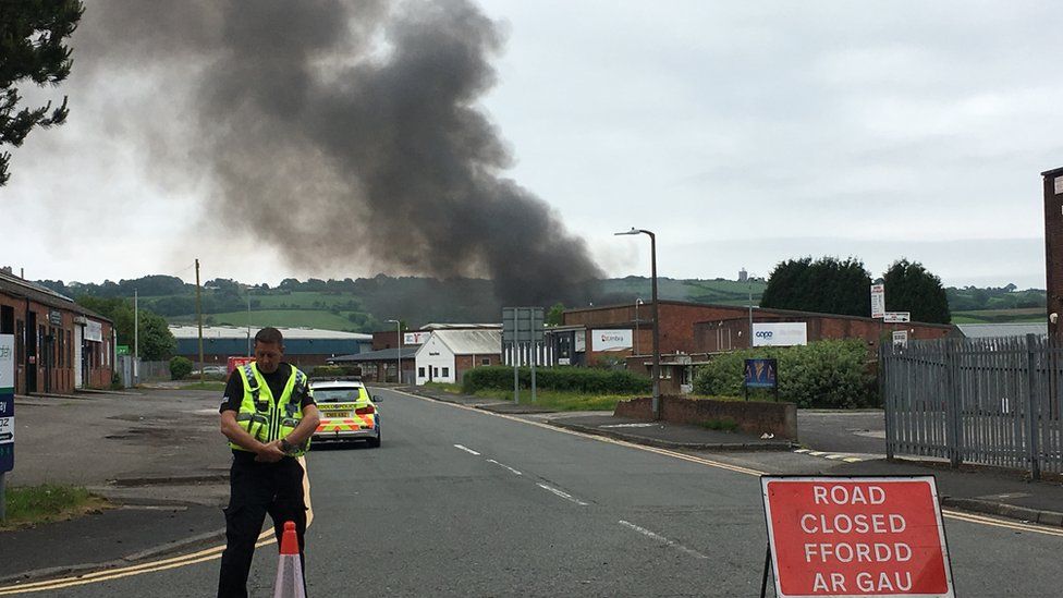 Swansea recycling unit fire: 'Significant progress' - BBC News