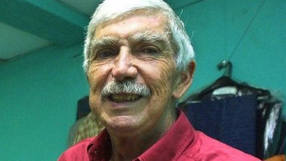 Luis Posada Carriles in 2003 in Panama.