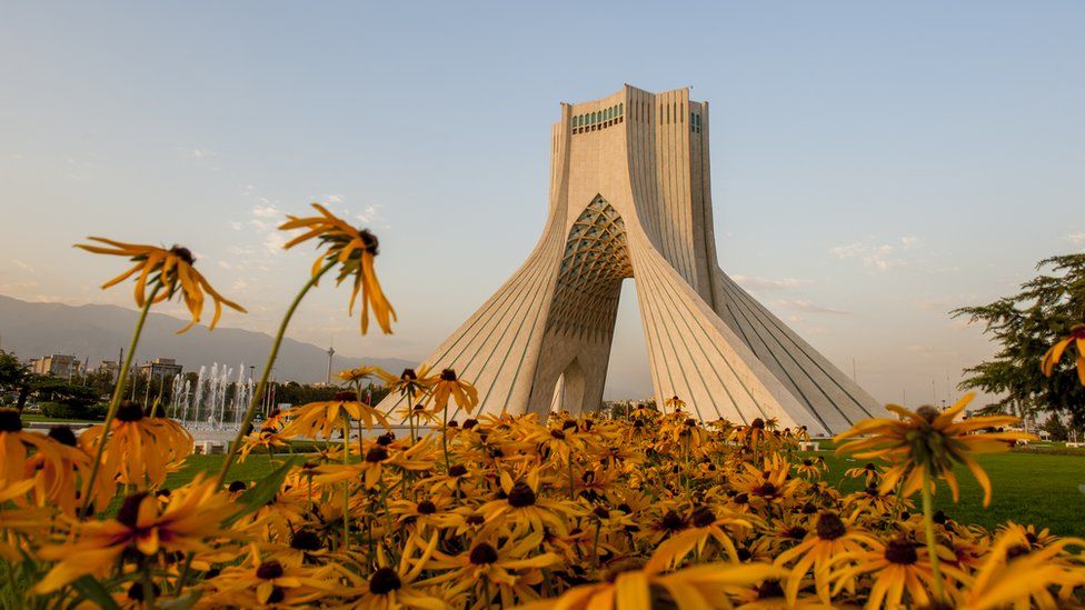 the Azadi (Freedom) Tower in Tehran