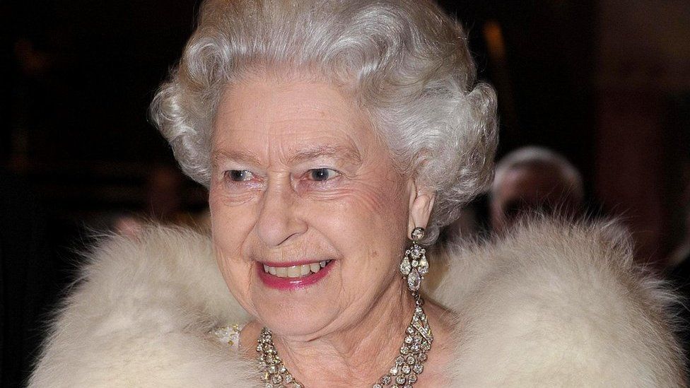 Queen Elizabeth II arriving for the 2007 Royal Variety Performance at the Empire Theatre, Liverpool