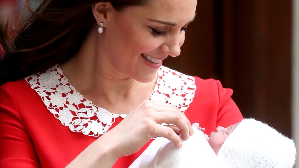 Catherine and Prince Louis