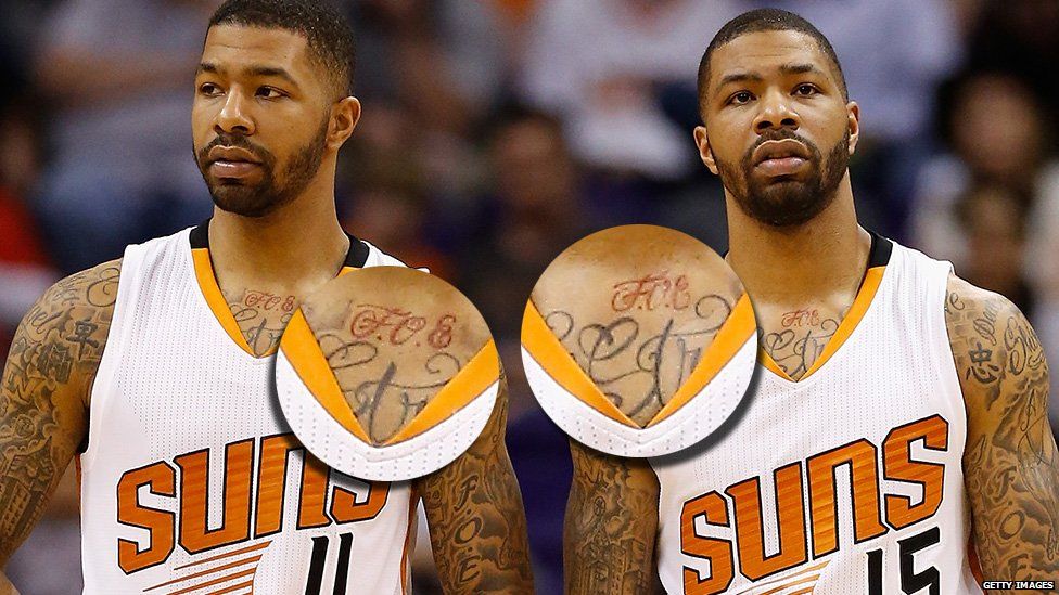 A list of some of the best NBA player tattoos in history