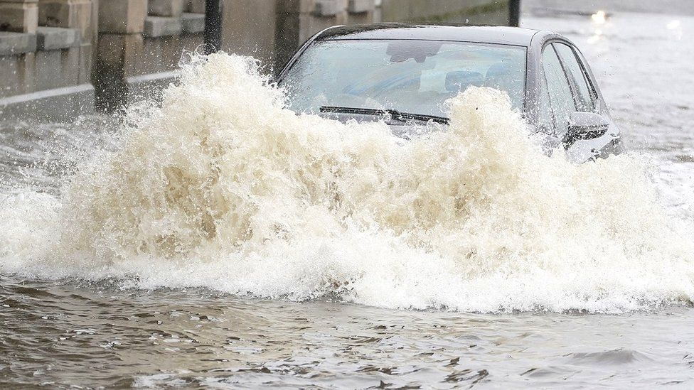 Car flood
