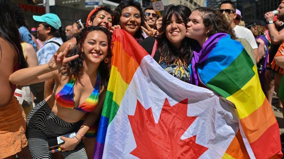 Gay Pride in Toronto, June 2023