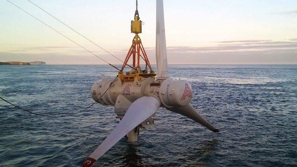 MeyGen three blade rotor