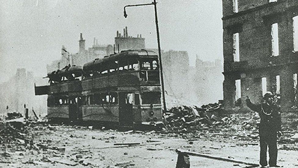 Services Remember Clydebank Blitz On 75th Anniversary - BBC News