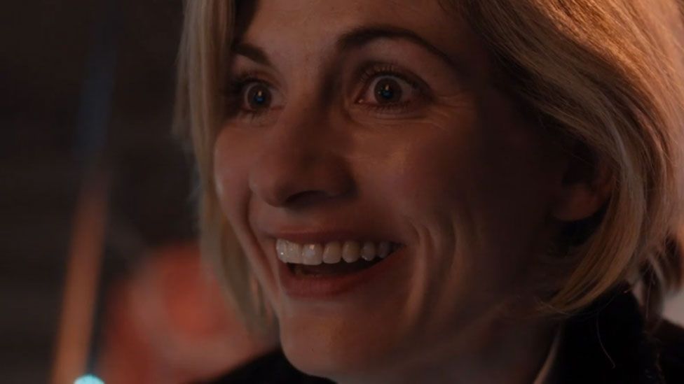 Jodie Whittaker in Doctor Who: Twice Upon a Time