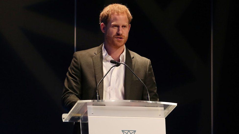 Prince Harry attended a tourism conference in Edinburgh