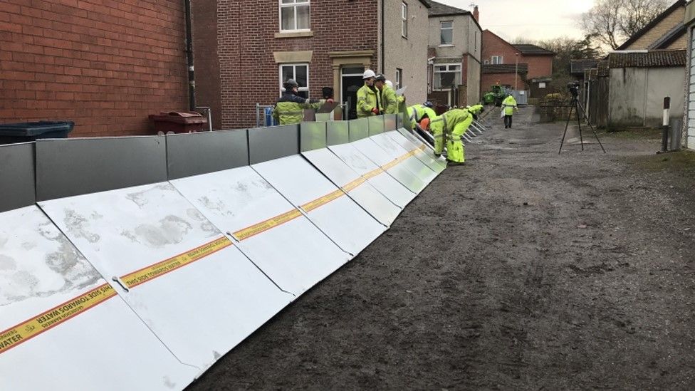 Storm Dennis Bid to protect Billington floodrisk homes BBC News