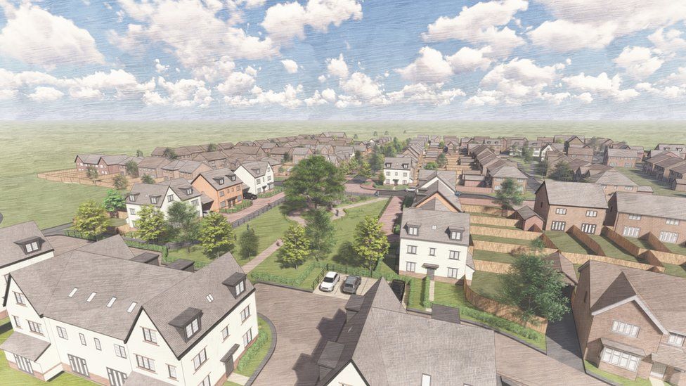 A development in Rochford designed by Pegasus Group