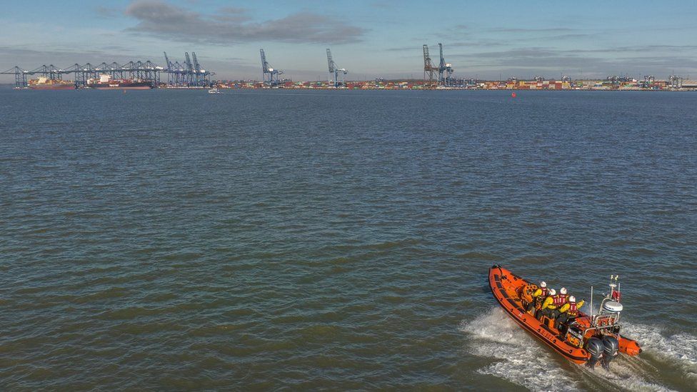 Harwich RNLI's inshore lifeboat